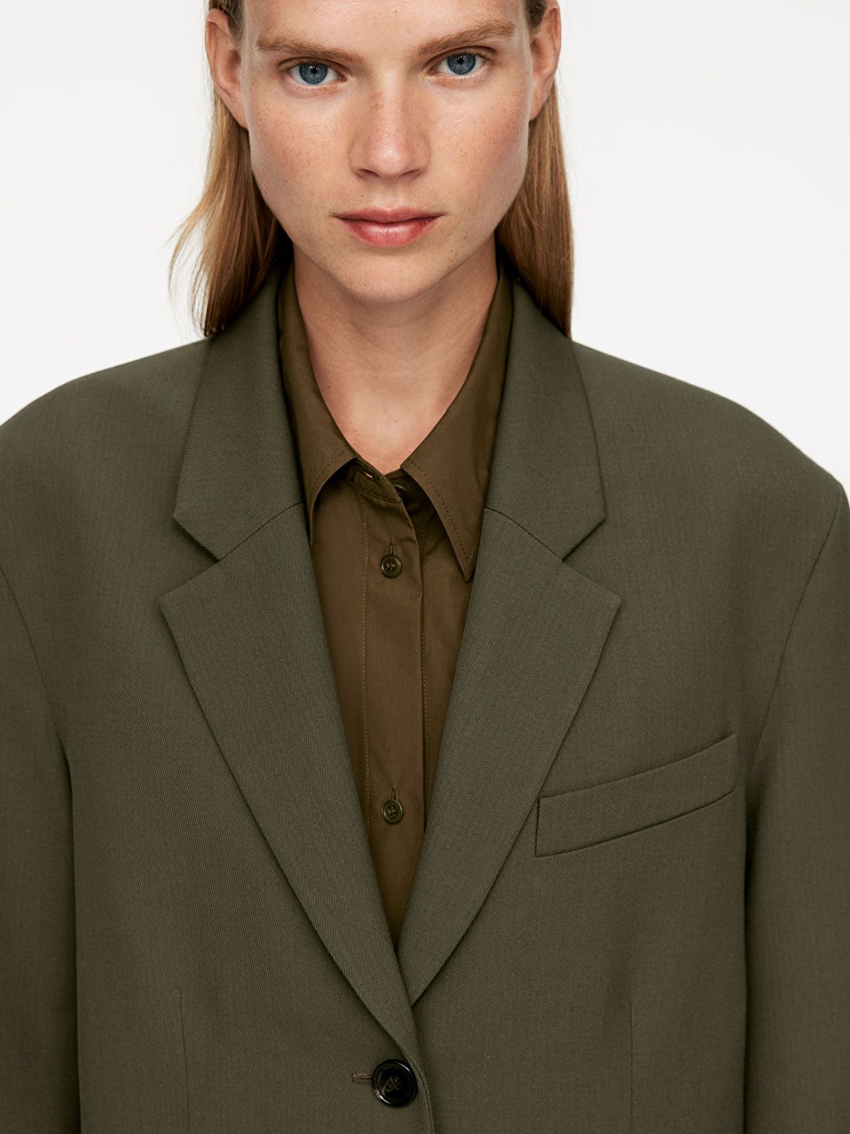 Oversized Wool-Blend Blazer
                
                £179 | ARKET (US&UK)