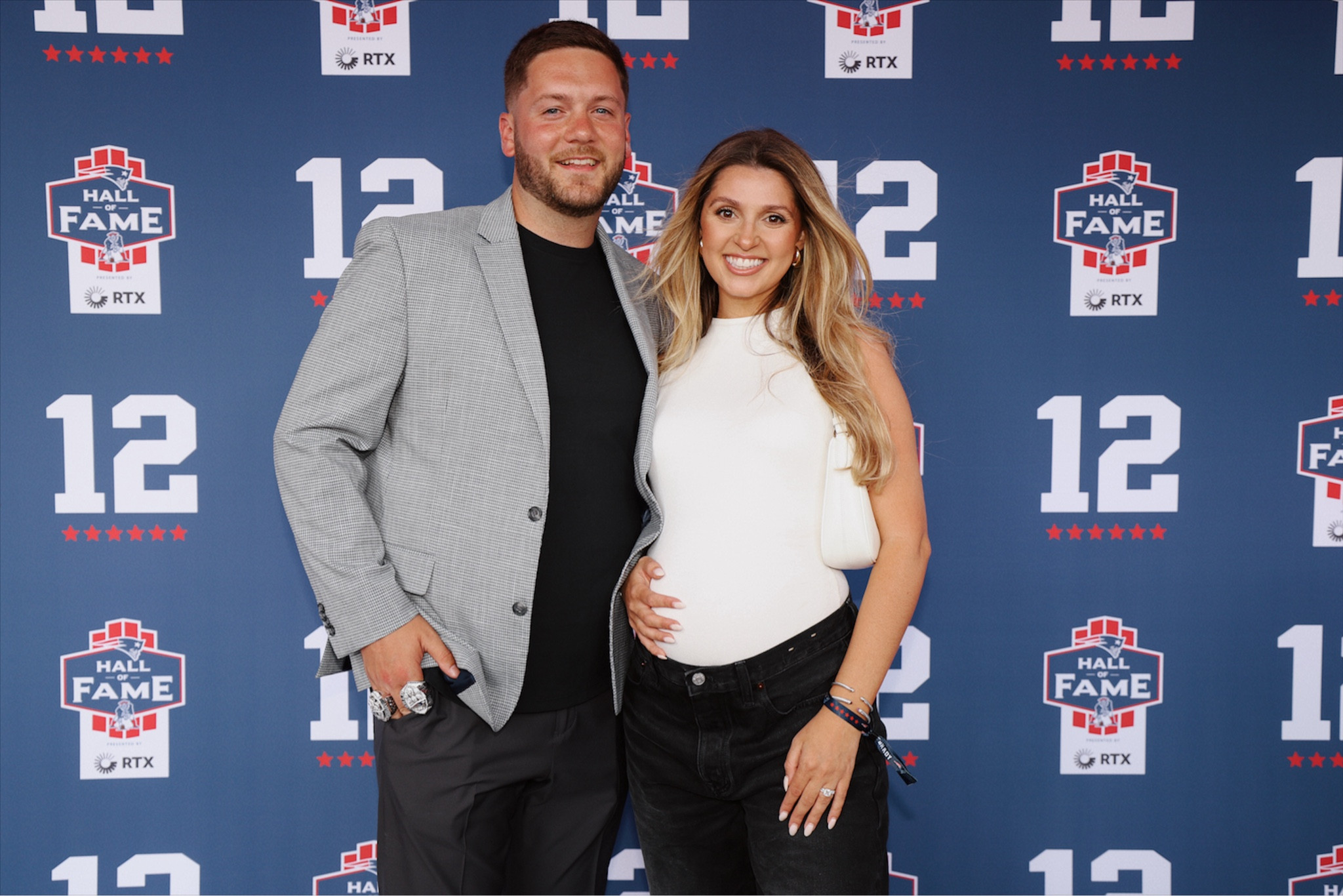 ❤️💙 wearing a size medium bodysuit 27 weeks pregnant, jeans are Madewell low rise, linked the comfiest and affordable silver heels still in stock in limited sizes 

#LTKStyleTip #LTKBump