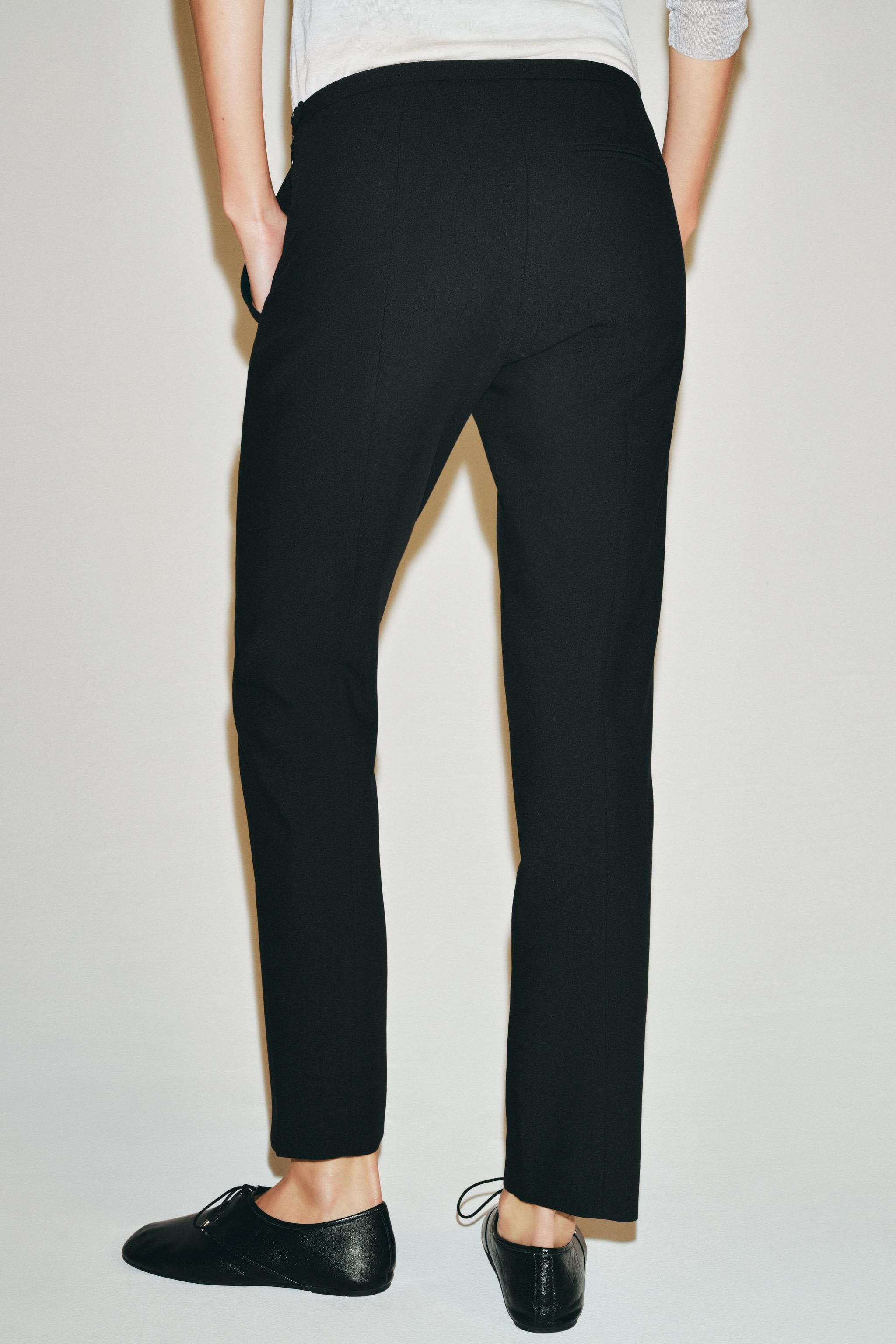 ZW COLLECTION STRAIGHT-LEG TROUSERS | Zara US