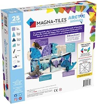 Magna Tiles\u00ae Arctic Animals 25 Piece Set | Amazon (US)