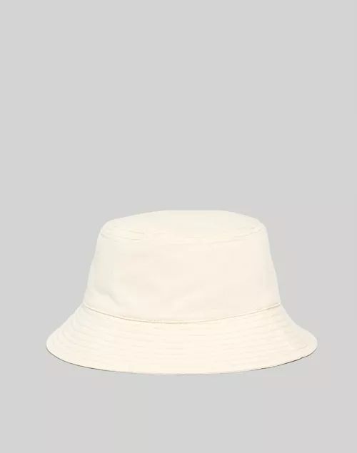 Reversible Short-Brimmed Bucket Hat | Madewell