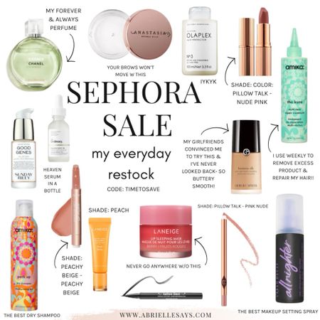 My tried and true go-to Sephora products!!!!
Last couple of hours to shop the sale 🤍

#sephorasale #sale #makeup #haircare

#LTKbeauty #LTKGiftGuide #LTKHolidaySale