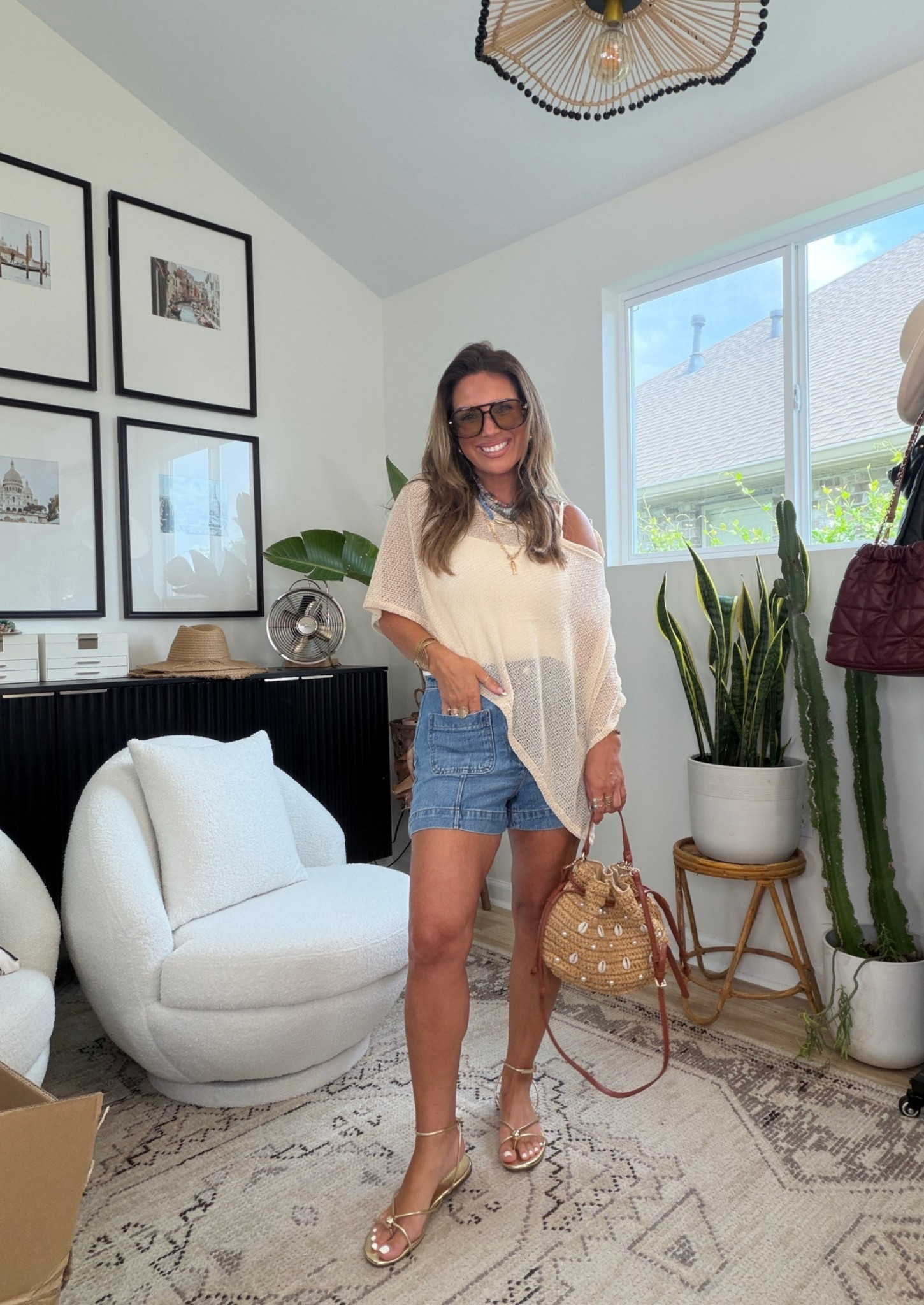 This Walmart poncho is under $15 & looks just like designer ones!! Wearing size 6 in denim shorts!! Shorts are selling out fast!! They are 10/10!!

#LTKootd #LTKmomlife #LTKSeasonal