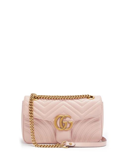 GG Marmont small quilted-leather shoulder bag | Gucci | Matches (UK)