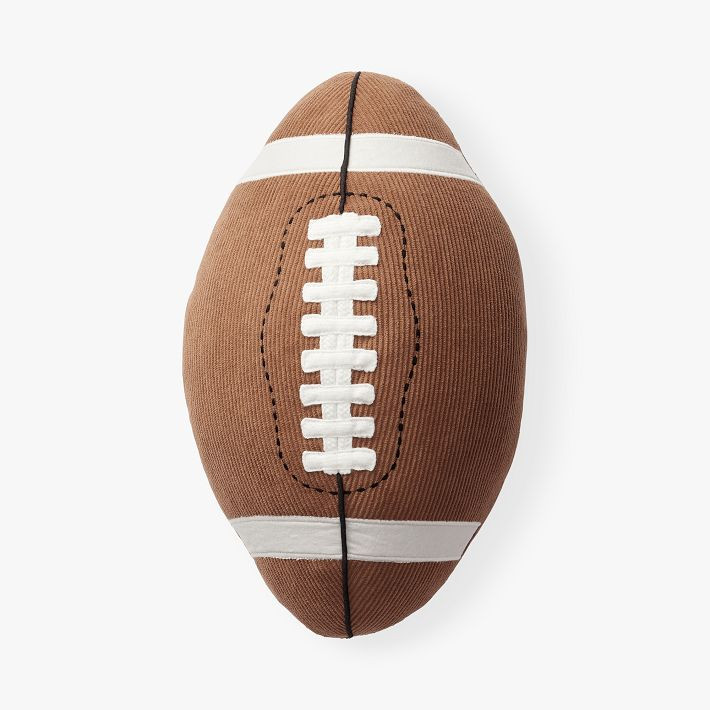 Football Shaped Pillow | Pottery Barn Teen