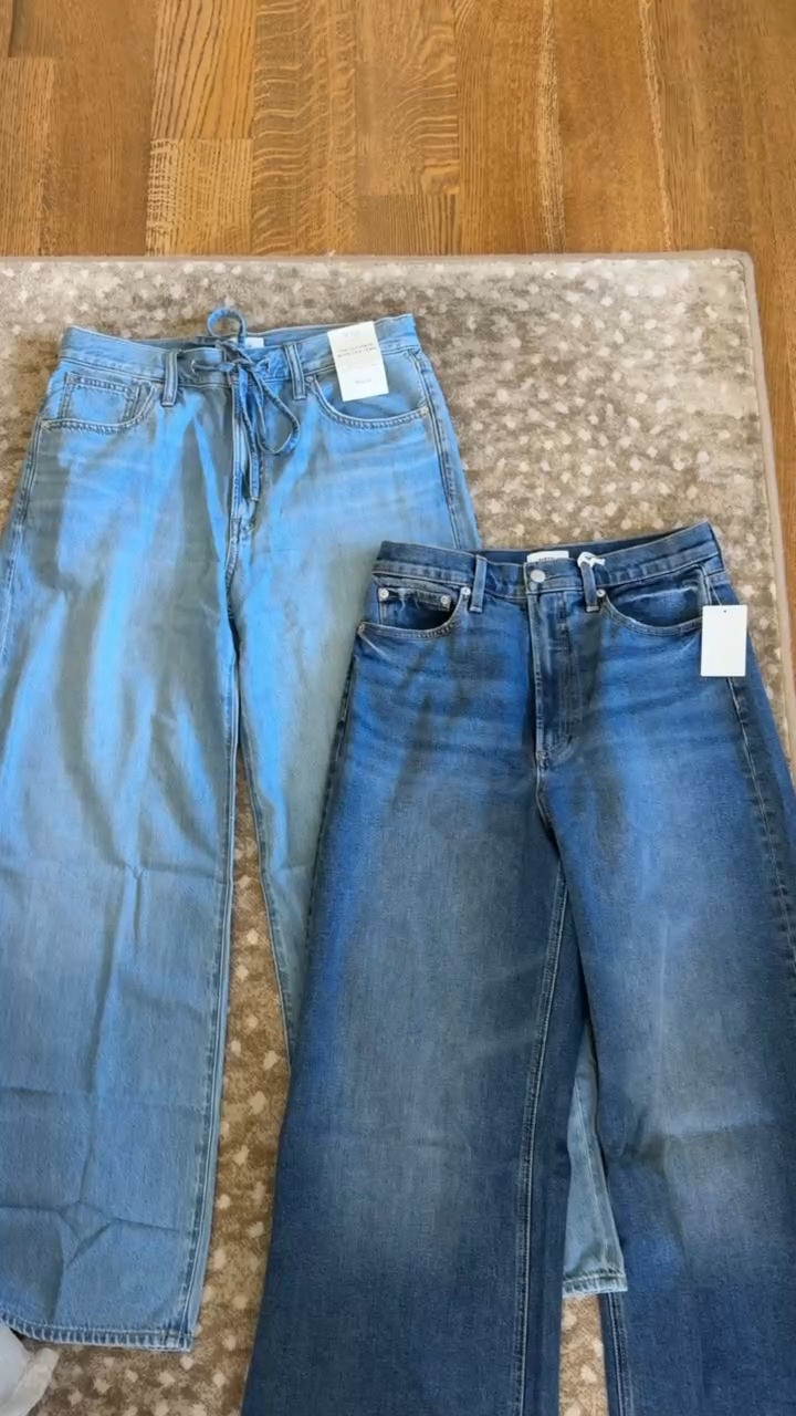 Madewell jeans 🤍

Ordered a size up for the bump but these will have to wait until post pregnancy lol

Madewell, madewell jeans, wide leg jeans, wide leg jeans for moms, mom jeans, grace white

#LTKgrwm #LTKootd #LTKSeasonal