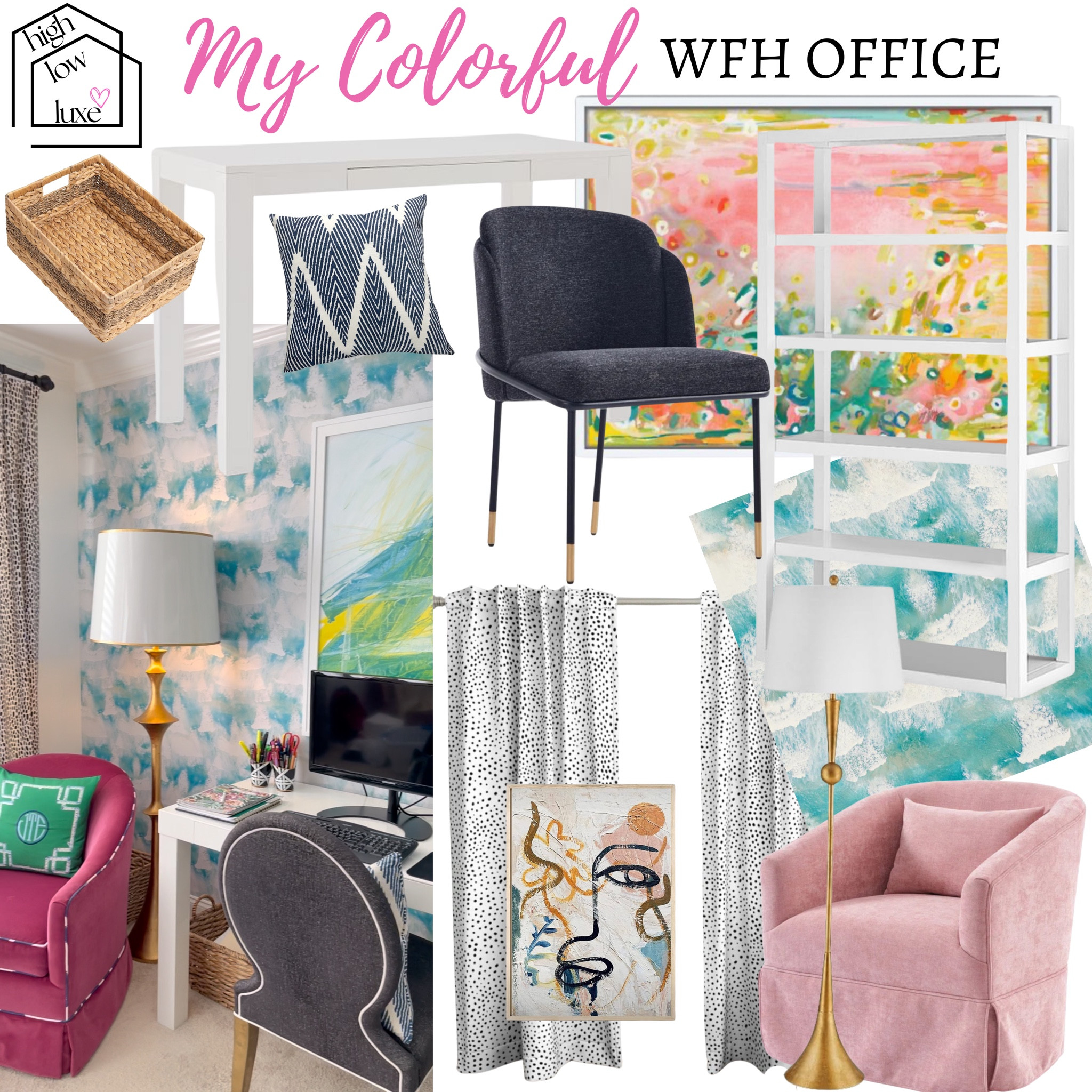 One of the best things I did was to create a colorful and happy work from home space in a little book in our home. It makes me feel inspired and gets my creative juices flowing. 

Installing this peel & stick wallpaper was very easy and I added some durable white lacquered office furniture to make it functional. 

#homeoffice #workfromhome #officefurniture #homeofficeideas

#LTKHome