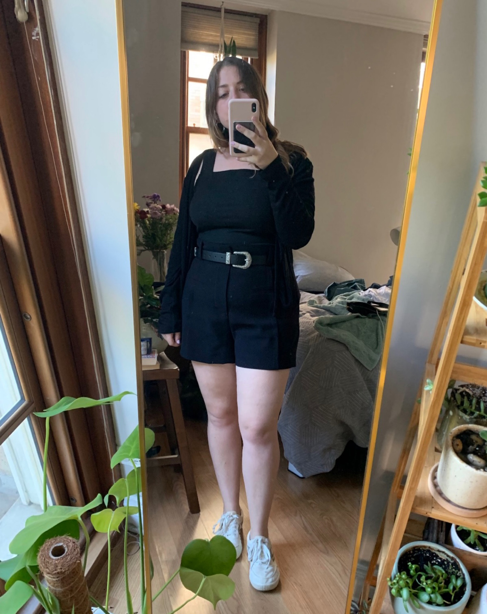 Summer work fit #size12 #curves #workfit
I love dressy shirt pants with a fun belt. I would wear this out w friends or to work in the summer! 

#LTKcurves #LTKSeasonal #LTKstyletip