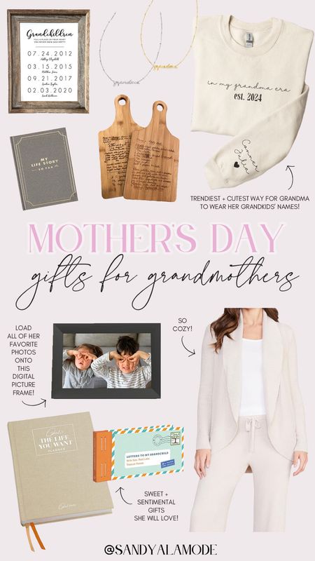 Mother’s Day gifts for grandma | grandmother Mother’s Day gifts | personalized Mother’s Day gifts | gifts for grandmothers 

#LTKstyletip #LTKfindsunder100 #LTKGiftGuide