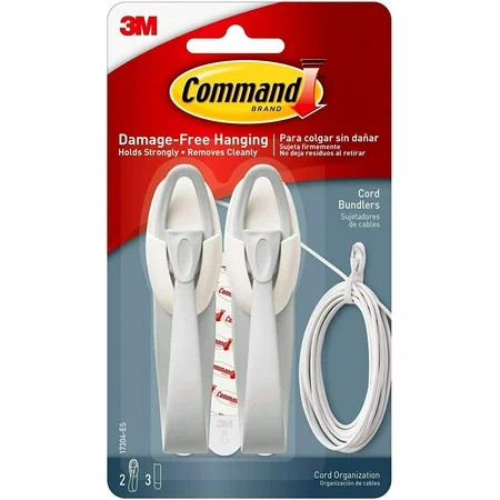 3M 17304 Command Cord Bundlers 4 Pack (8 Bundlers) | Walmart (US)