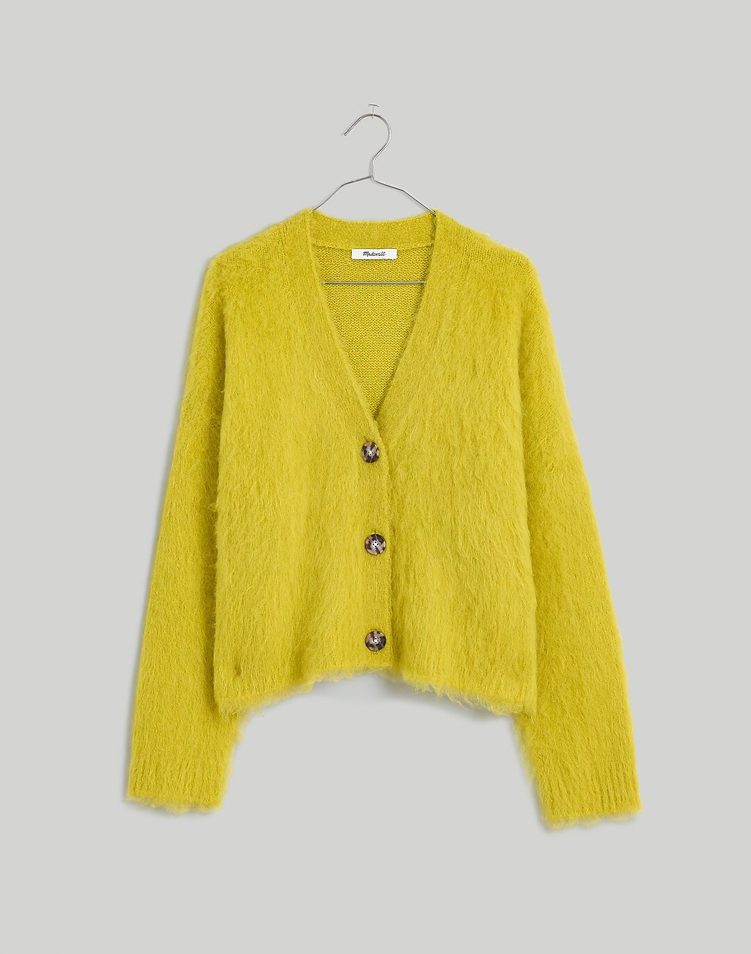 Brushed V-Neck Cardigan Sweater | Madewell