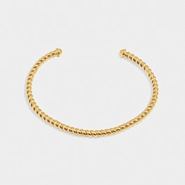 Celine Waterproof Gold Rope Bangle | Katie Loxton Ltd. (UK)