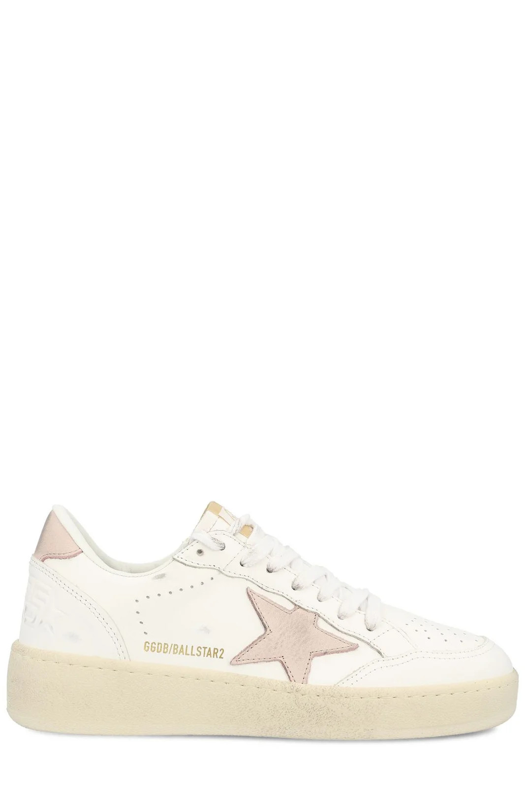 Golden Goose Deluxe Brand Ballstar Lace-Up Sneakers | Cettire Global