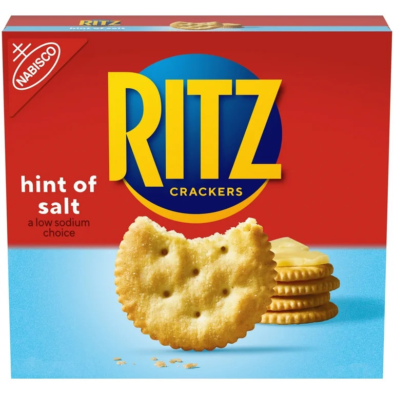RITZ Hint of Salt Crackers, 13.7 oz | Walmart (US)