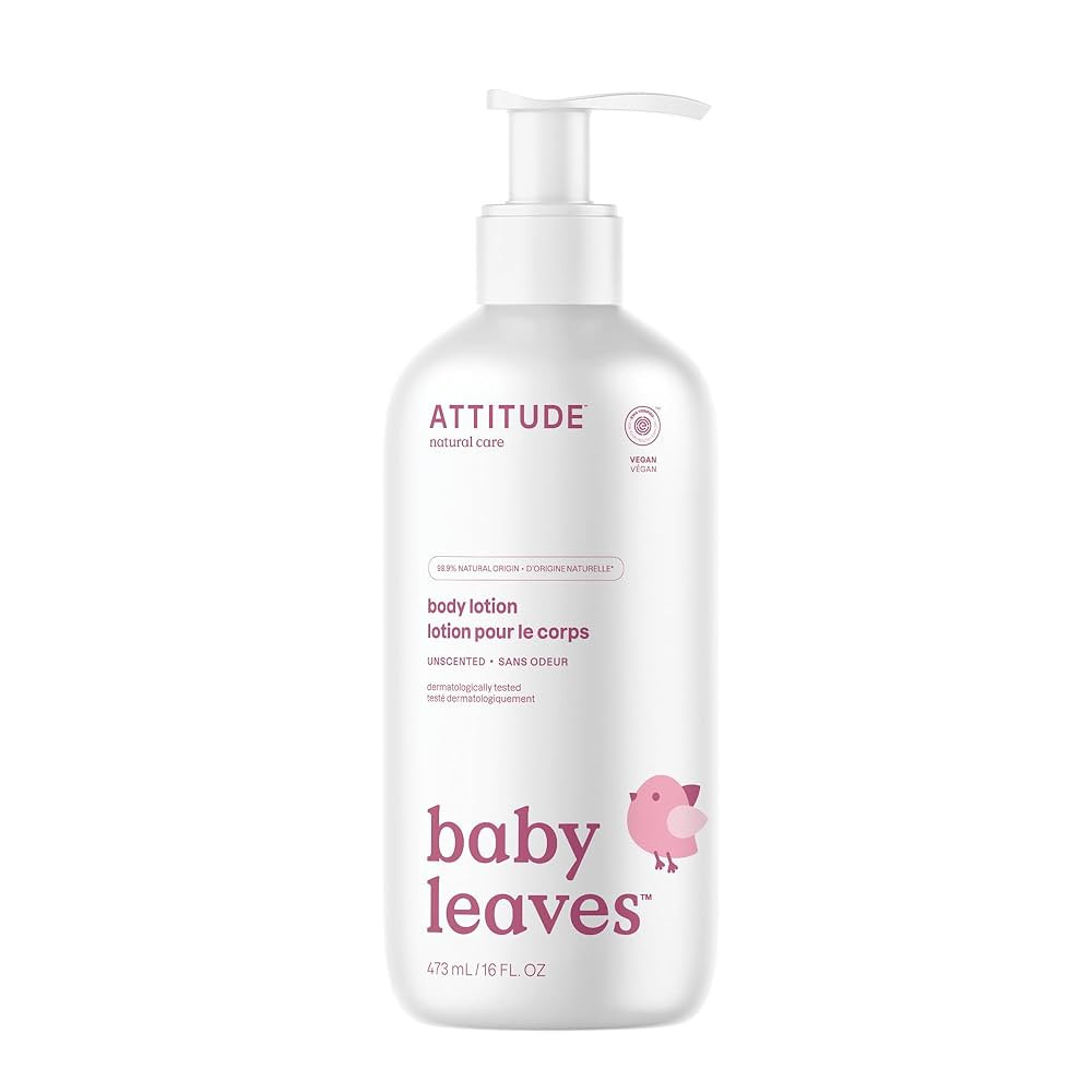 ATTITUDE Baby Lotion, EWG Verified Moisturizer, Dermatologically Tested Moisturizing Cream, Vegan... | Amazon (US)
