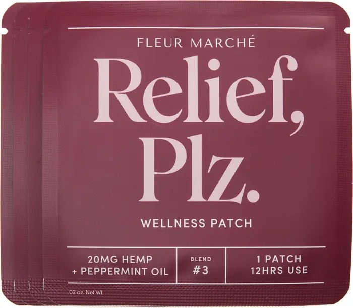Relief, Plz. Set of 4 CBD Wellness Patches | Nordstrom
