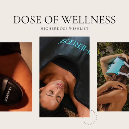 Welcome to ‘Dose of Wellness’ featuring our current wishlist of HigherDOSE goodies! These are perfect for that extra “ahh” feeling at the end of the day. Follow us @theconsciouspublicist for more wellness  recommendations. We’re excited you’re here! ♠️ #liketkit @shop.ltk

#LTKbeauty #LTKGiftGuide #LTKsalealert