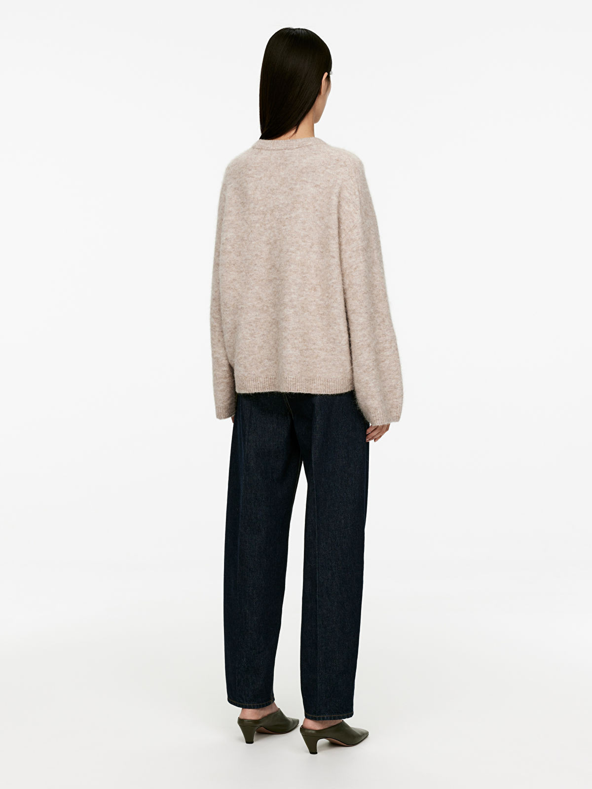 Alpaca-Wool Blend Jumper | Arket UK