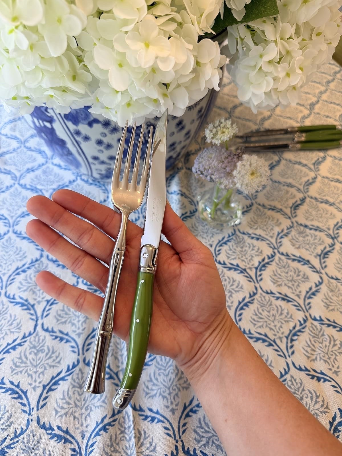 Feeling ready to host with my upgraded flatware and steak knives. Martha Stewart at your service! 

#LTKtablescape #LTKdinnerparty

#LTKHome