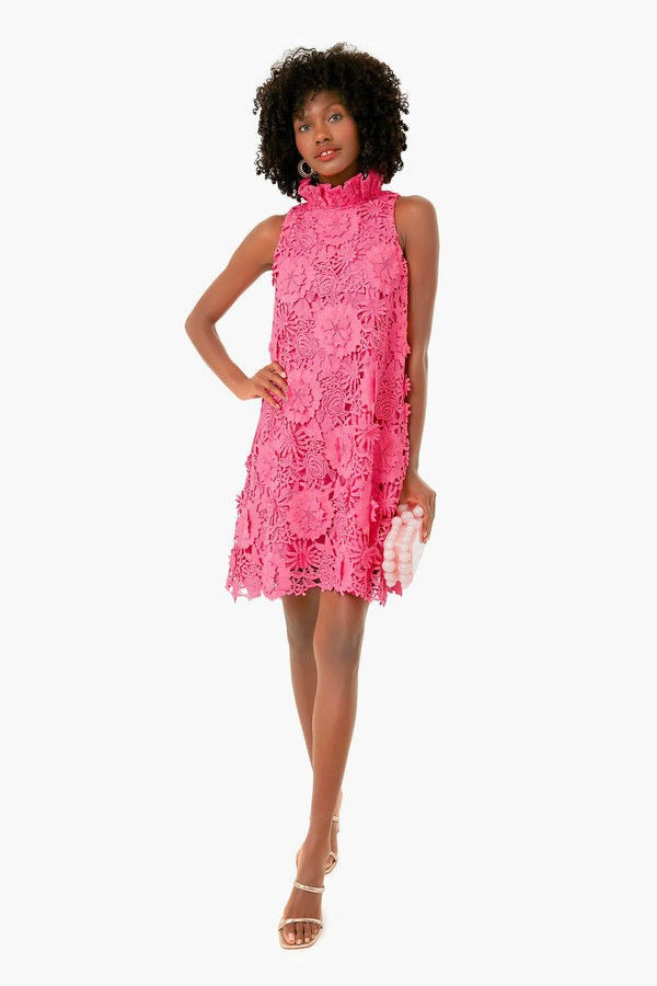 Hibiscus Guipure Lace Blythe Dress | Tuckernuck (US)