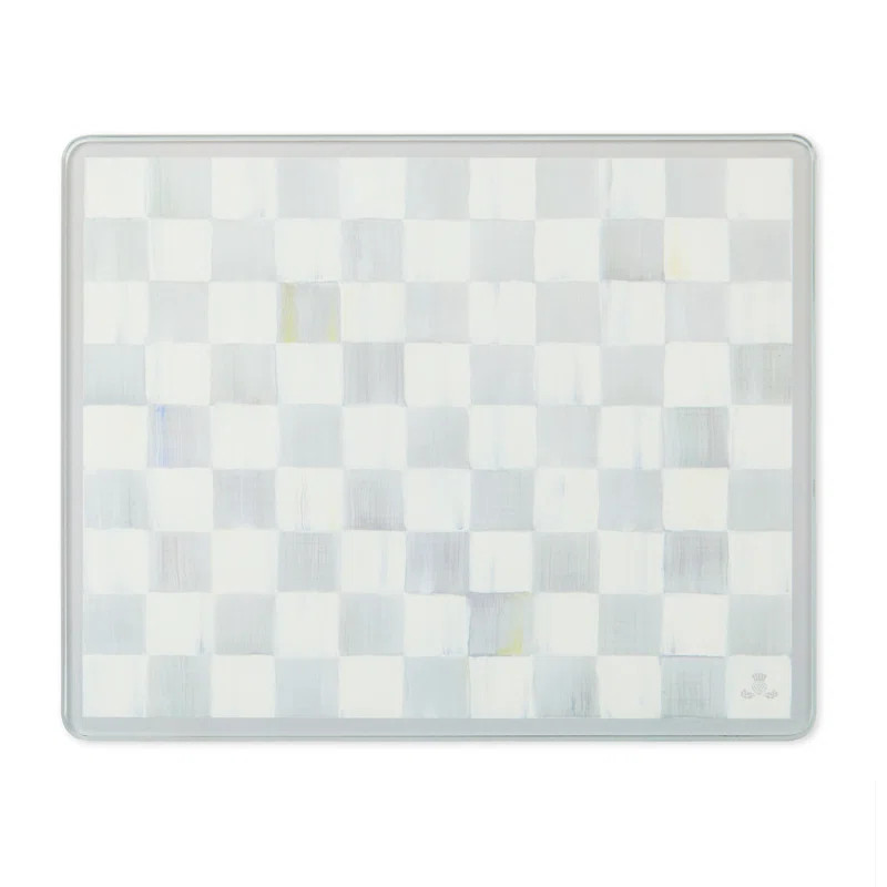 MacKenzie-Childs Courtly Check Glass Cutting Board, Set Of 2 | Wayfair | Wayfair North America
