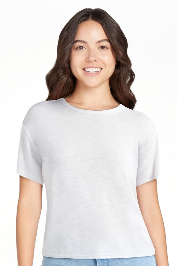 Sofia Jeans Camiseta de Mujer con Cuello Redondo y Manga Corta, Tallas XS-XXXL - Walmart.com | Walmart (US)