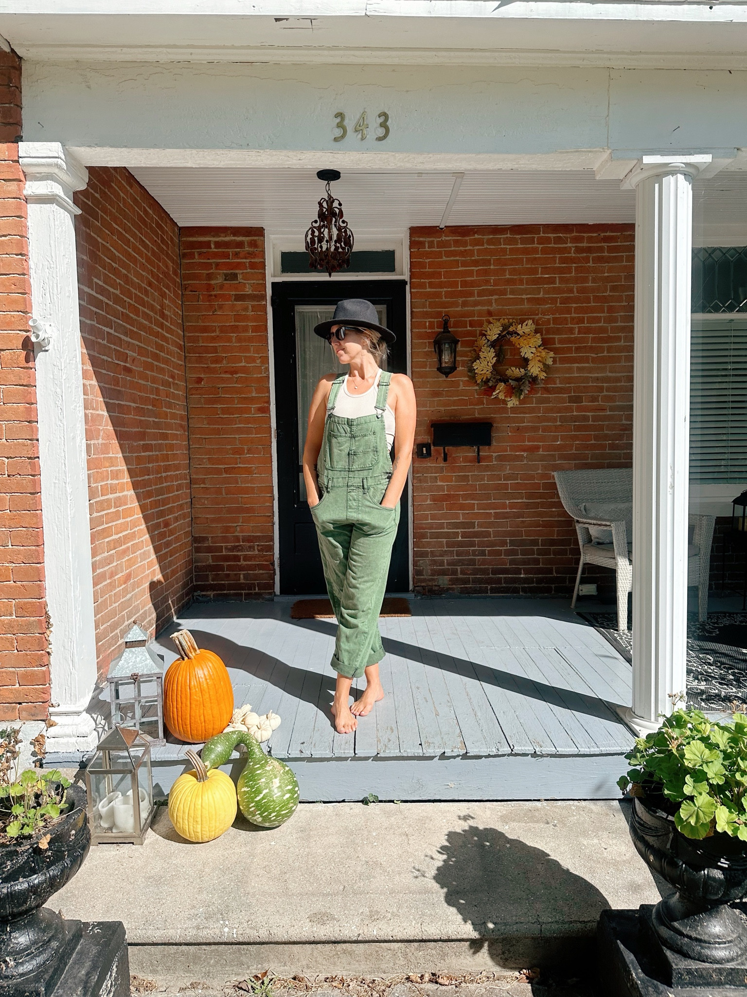 Fall calls for green overalls, dontcha think?
They also come in other colors but these free people overalls are my fav!

#LTKSeasonal