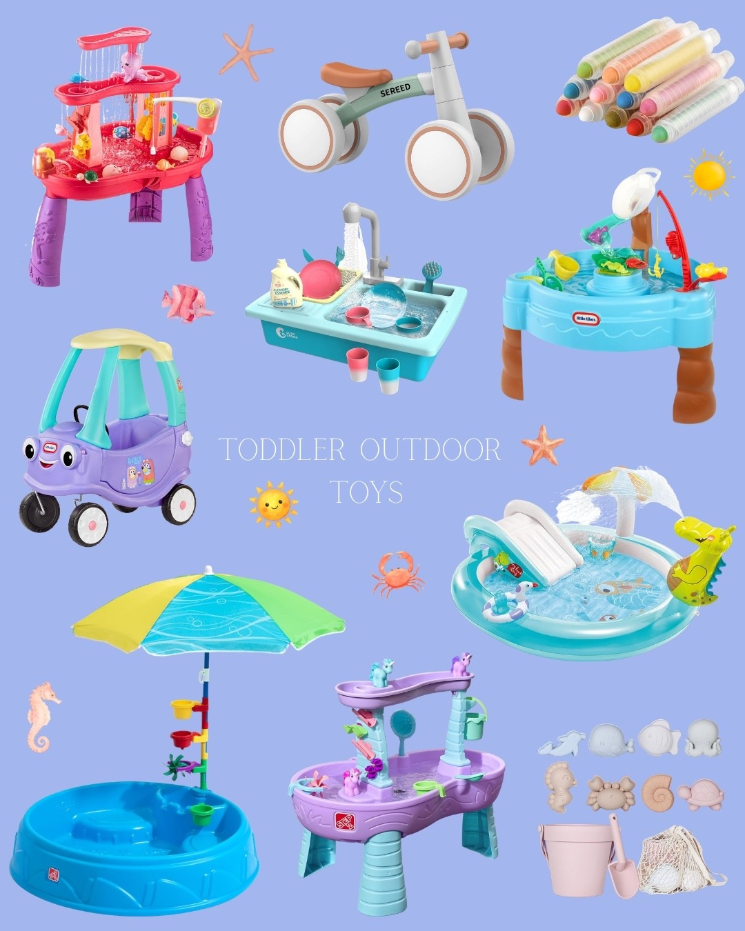 toddler outdoor toys for the warmer weather!! ☀️

#LTKBaby #LTKmomlife #LTKKids
