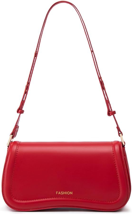 Small Joy Shoulder Bag for women Crossbody Purse Vegan Waterproof Leather Handbag Clutch Hobo Des... | Amazon (US)