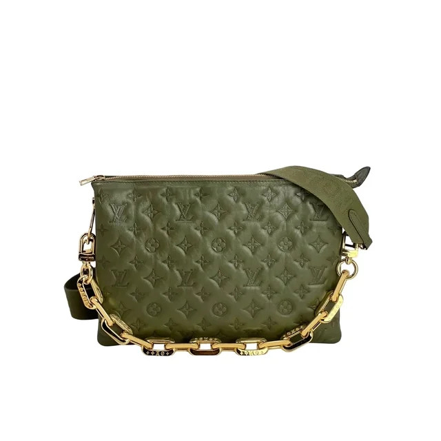 LOUIS VUITTON Coussin MM Khaki Shoulder Bag | Walmart (US)