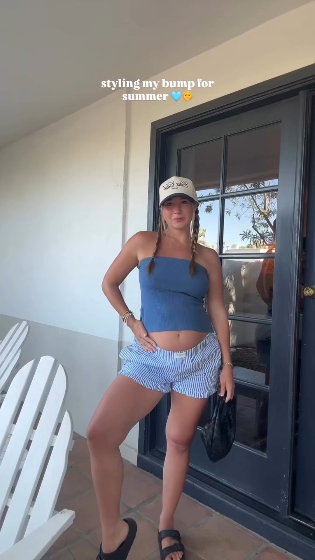 Style my bump with me for summer 🩵🤰🏼🌞 fit linked in ltk + shopmy 🔗 

#bumpstyle #maternityfashion #pregnancystyle #pregnancyjourney #aejeans #aeaffiliate #aegifted @americaneagle