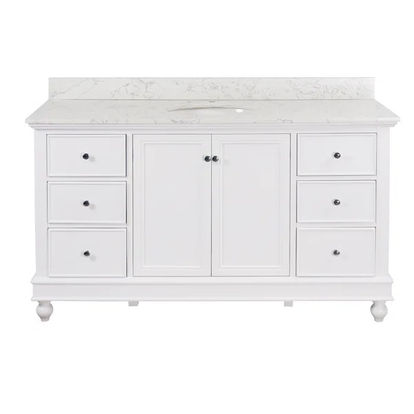 Ferdinand 60'' Single Bathroom Vanity with Top | Wayfair North America