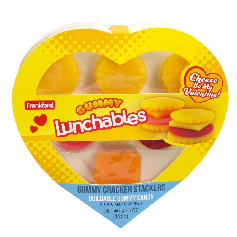 Frankford Valentine's Gummy Lunchables Cracker Stacckers - 4.66oz | Target