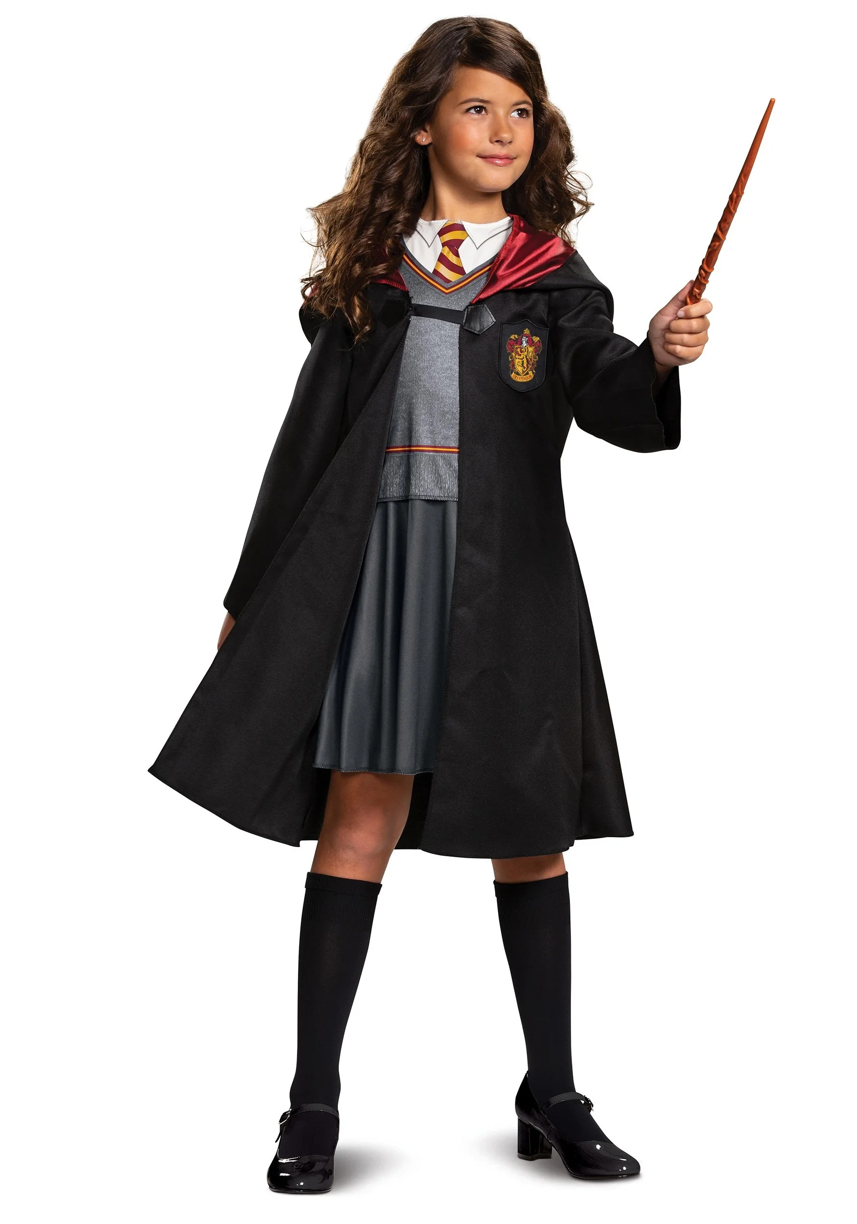 Harry Potter Classic Hermione Costume for Girls - Walmart.com | Walmart (US)