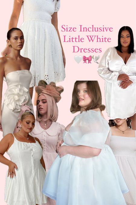 Plus size friendly size inclusive dresses! Perfect for graduation or any spring event 🤍🕊️

#LTKplussize #LTKwedding #LTKSeasonal