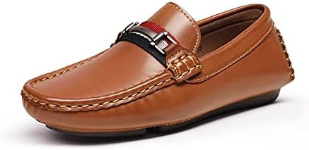 Bruno Marc Boy's Loafers Slip-on Dress Shoes | Amazon (US)