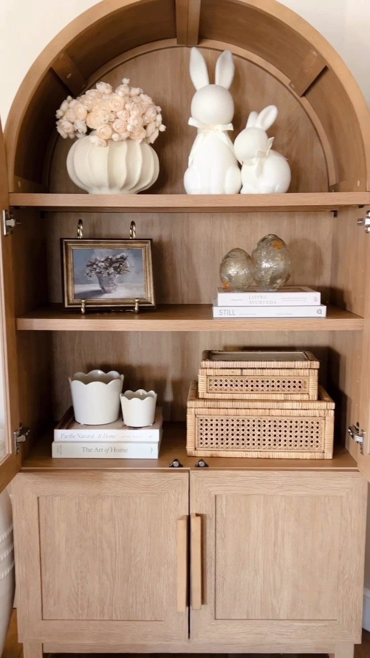 Easter decor - Shelf Edition #easter #easterdecor #easter2025

#LTKHome #LTKSeasonal