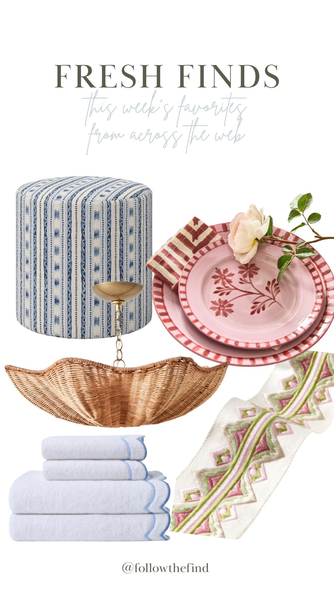 Fresh Finds this week - full of pattern, color, and most importantly, style! 

#LTKSaleAlert #LTKStyleTip #LTKHome