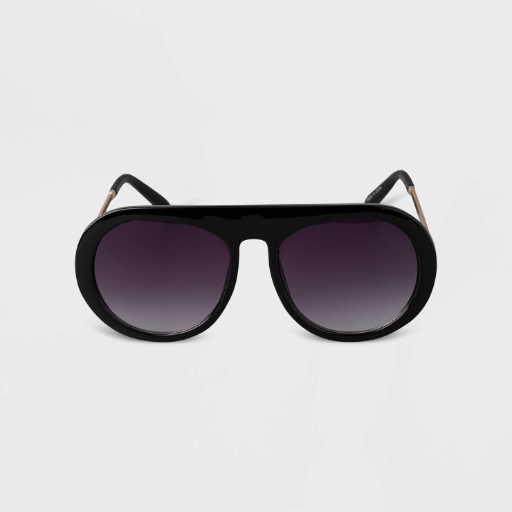 Women's Retro Aviator Sunglasses - A New Day™ | Target