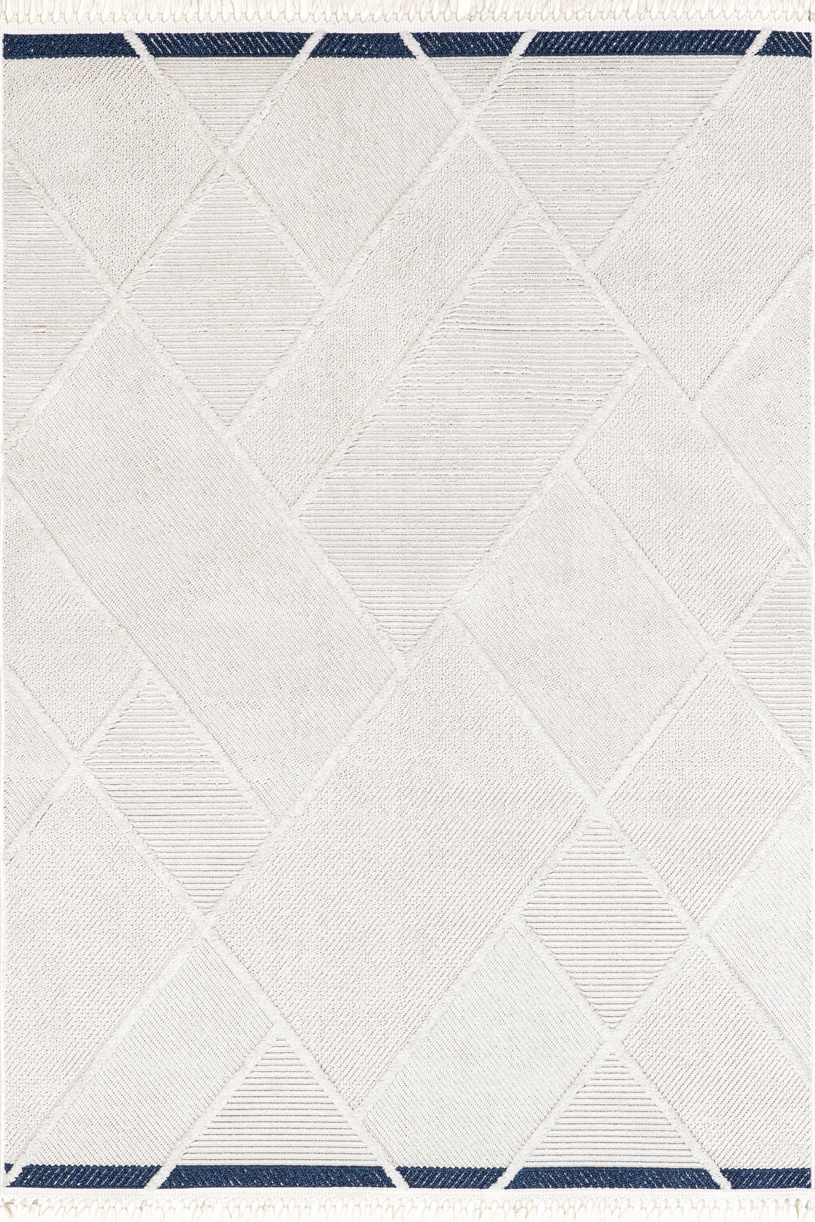 Beige Maddie Geometric Modern 4' x 6' rug | Rugs USA