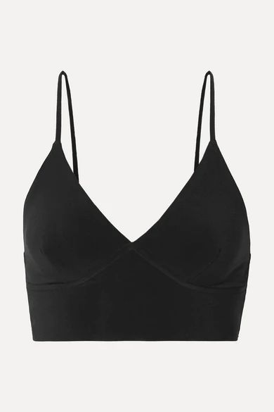 Stretch-jersey soft-cup bralette | NET-A-PORTER (US)