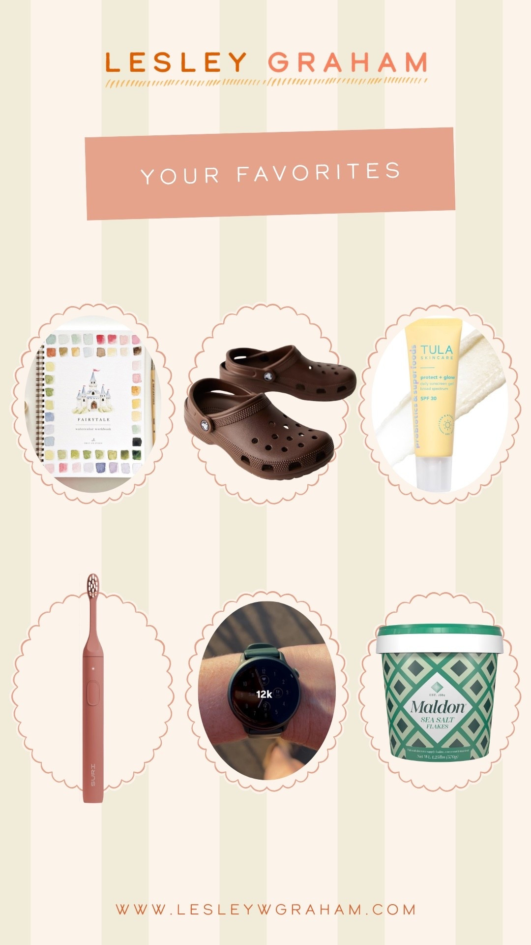 Spring favorites! Beautiful watercolor books. Great Easter gift! Favorite new brown crocs. My fave sunceeen (currently on sale at Tula!) battery toothbrush - very cool! Garmin watch. Malden bucket!

#LTKSaleAlert #LTKmorningroutine #LTKfoodie
