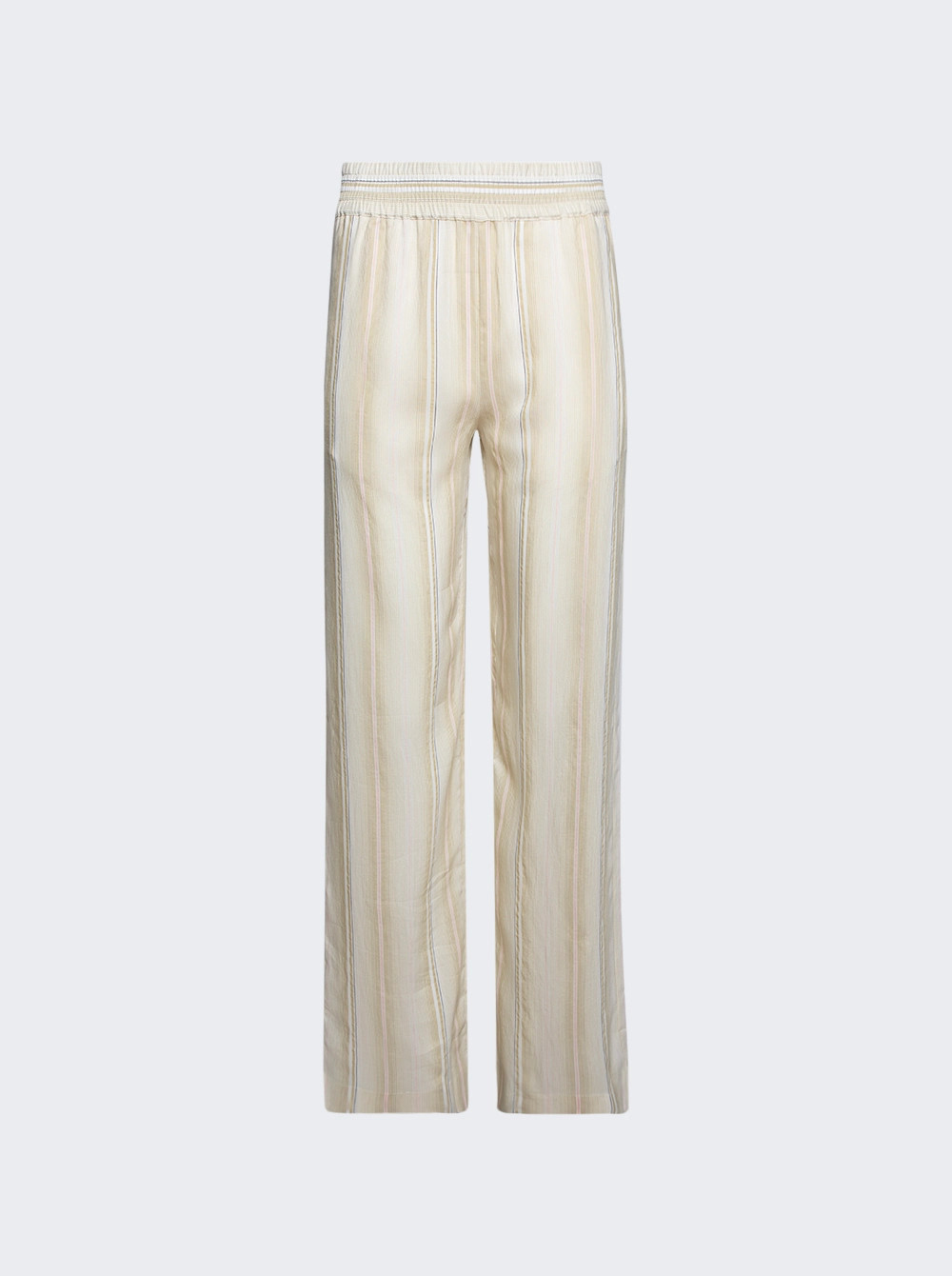 Pyjama Trouser Pistachio And Antique Pink  | The Webster | The Webster