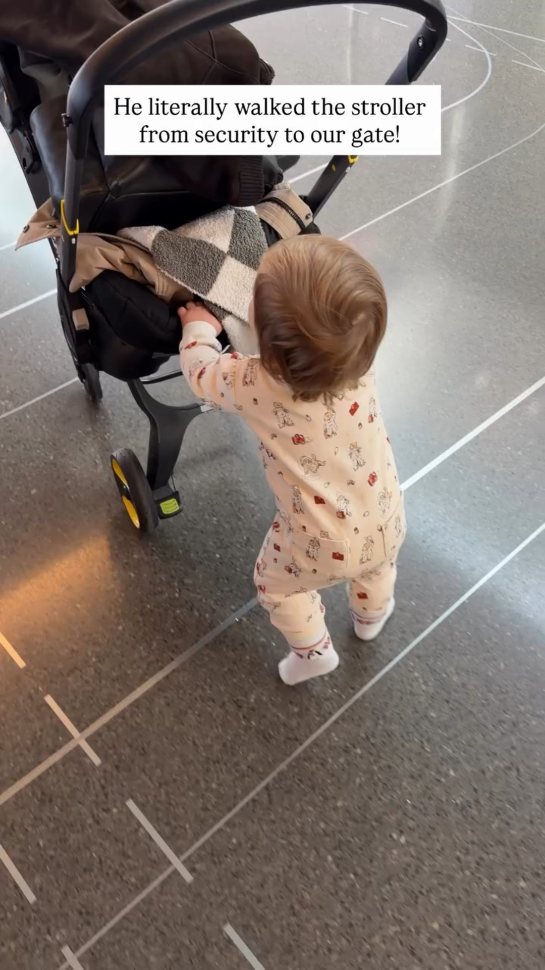 This cutie pj’s were such a hit and so comfy for travel!! We also love our Doona - we almost exclusively use this one for travel because it folds so nicely! 

#LTKTravel #LTKBaby #LTKKids