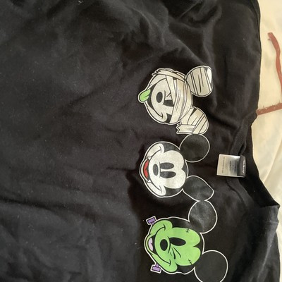 Disney Target Women's Juniors sz Large Mickey Mouse Halloween Theme Sweatshirt  | eBay | eBay US