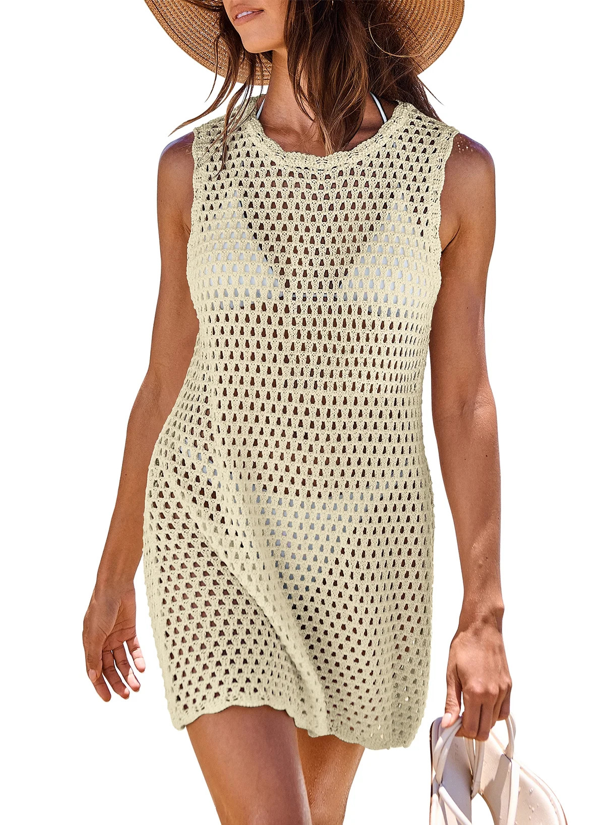 Luniro Women's Swimsuit Cover-ups Knit Crochet Swimwear Beach Bathing Suit Coverup Summer 2026 | Walmart (US)