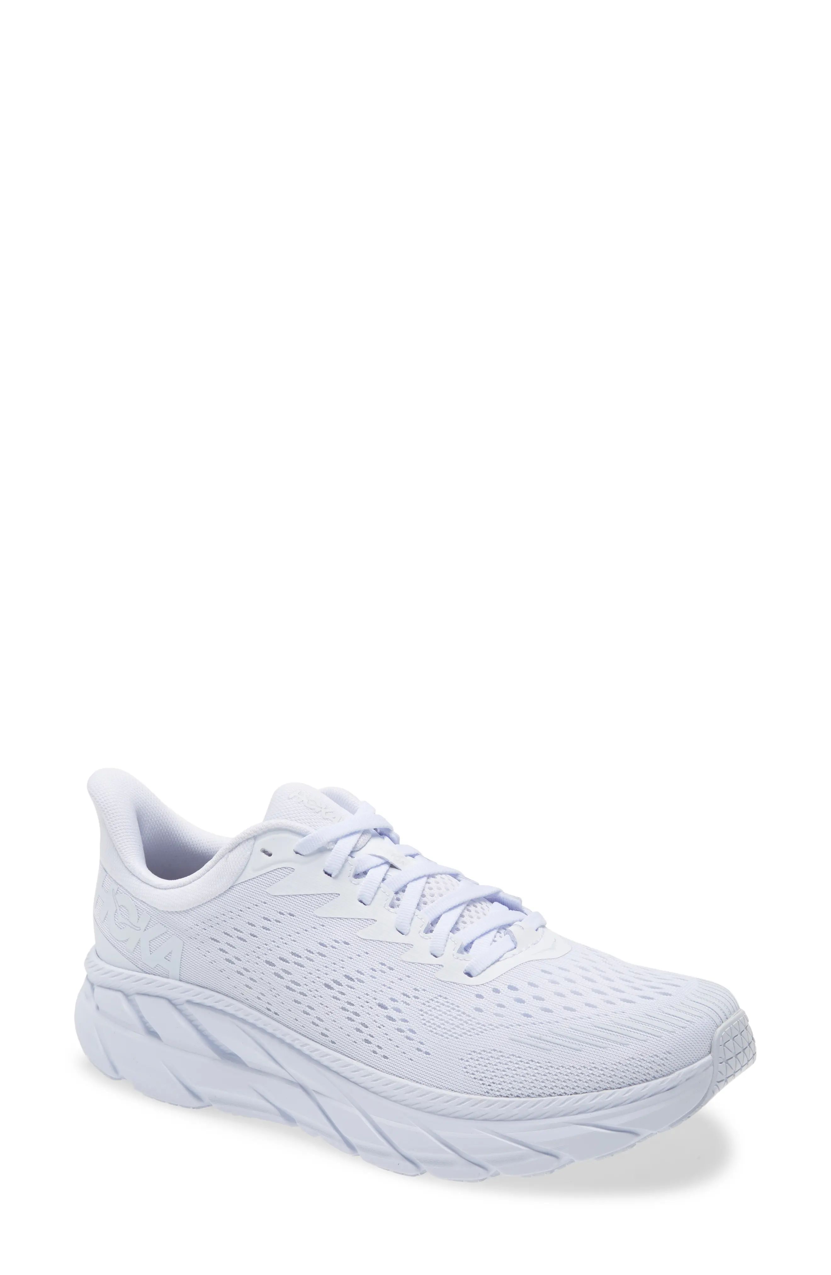 Men's Hoka One One Clifton 7 Running Shoe, Size 12.5 D - White | Nordstrom