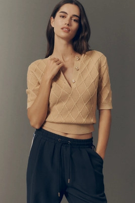 Varley Merryn Short-Sleeve Pullover | Anthropologie (US)