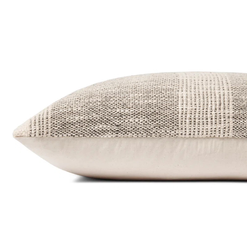 Angela Rose X Loloi Dusk Charcoal / Ivory Pillow | Wayfair North America