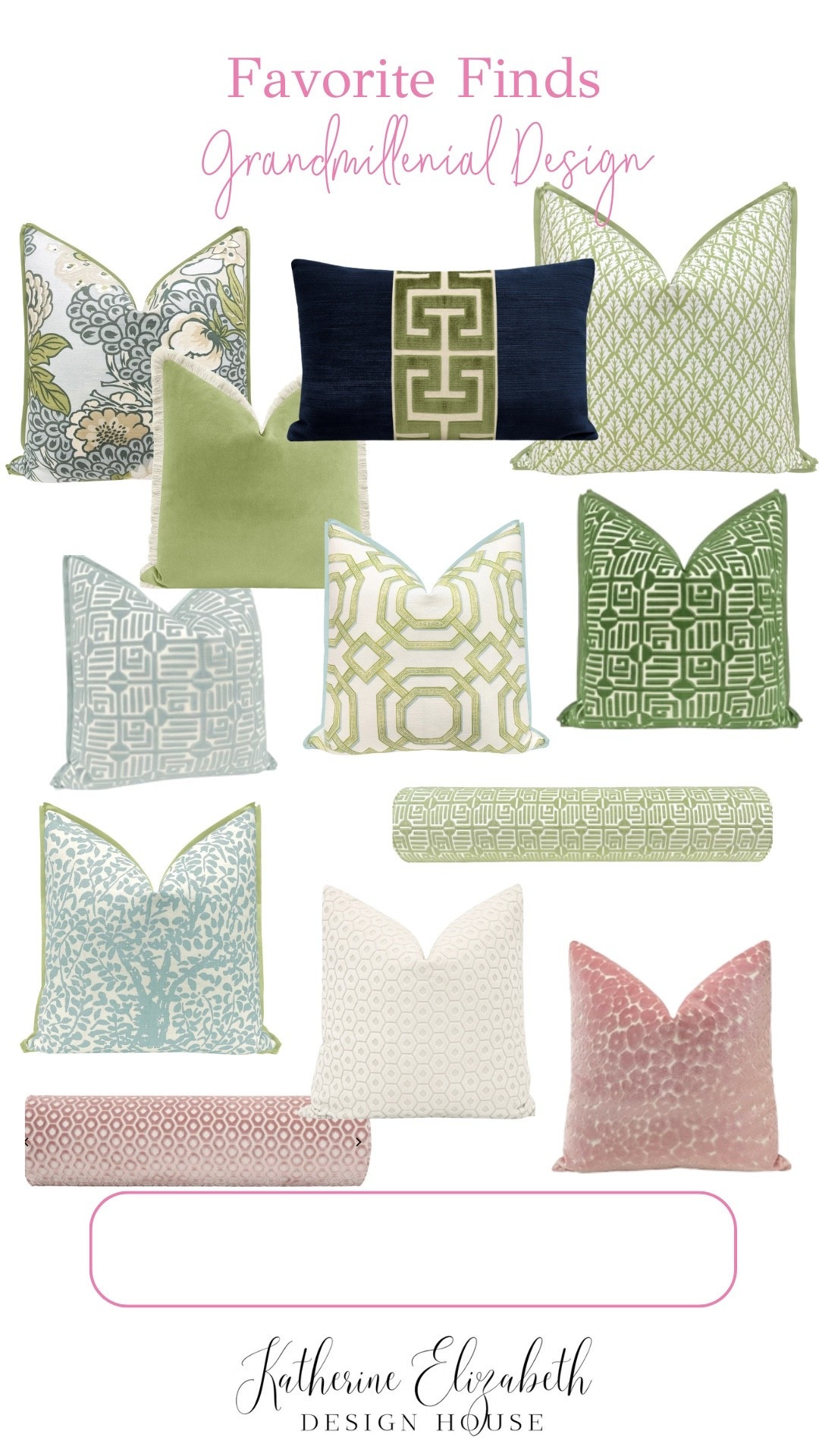 Throw Pillow Inspo


#grandmillenialdecor #grandmillenial #grandmillenialhome #grandmillenialstyle
#moderntraditional #timelessinteriors #interiordetails #interiorstyle #decorcrush
#classicdecor #elevatedinteriors #interiordesignerlife #interiorinspo
#pillow #grandmillenialpillow 

#LTKOver40 #LTKHome #LTKSaleAlert